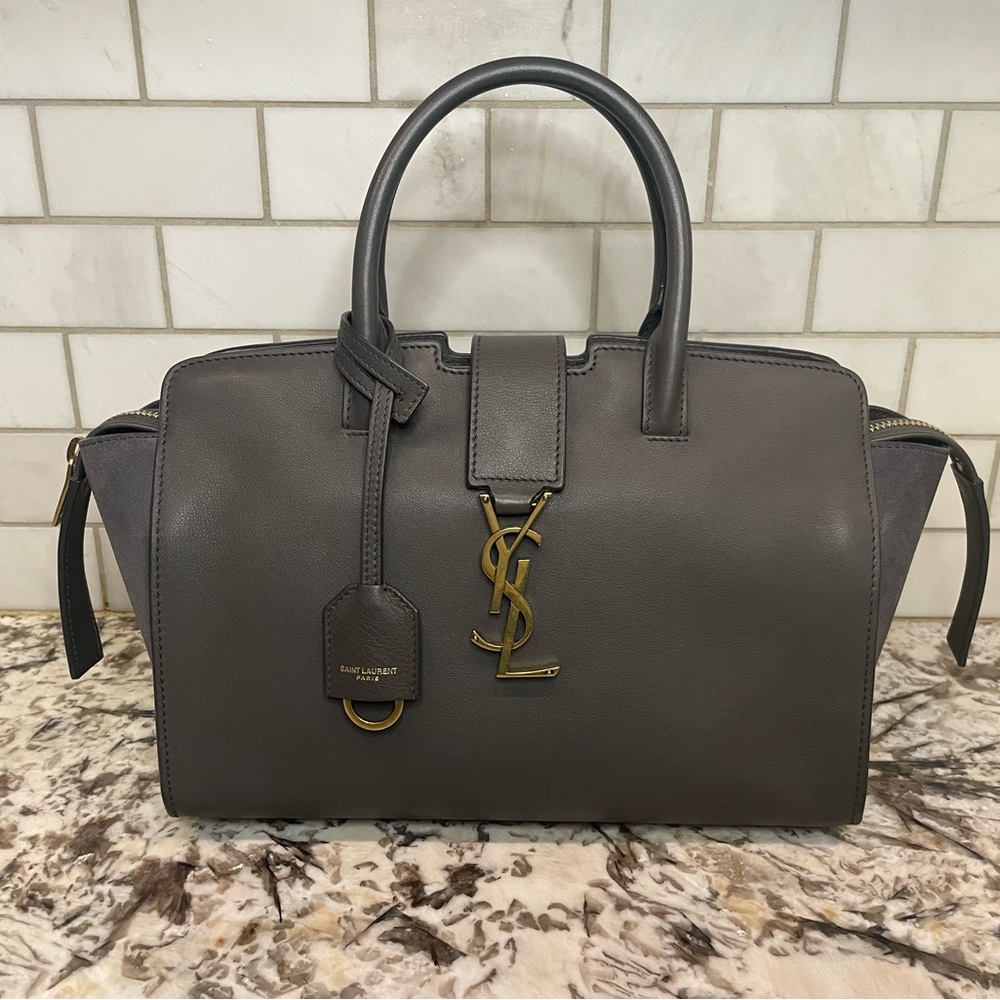 YSL Saint Laurent Downtown Cabas Satchel